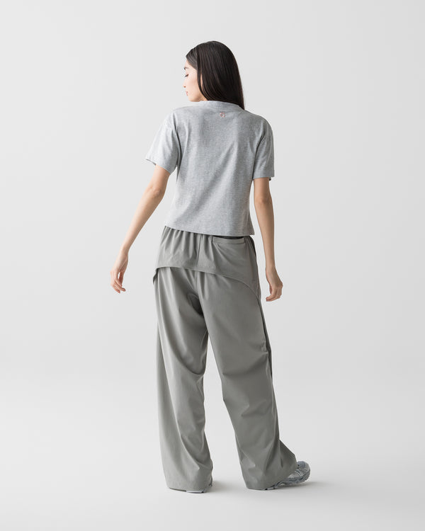 CRONOS WOMEN MINI FIT T-SHIRTS【GRAY】