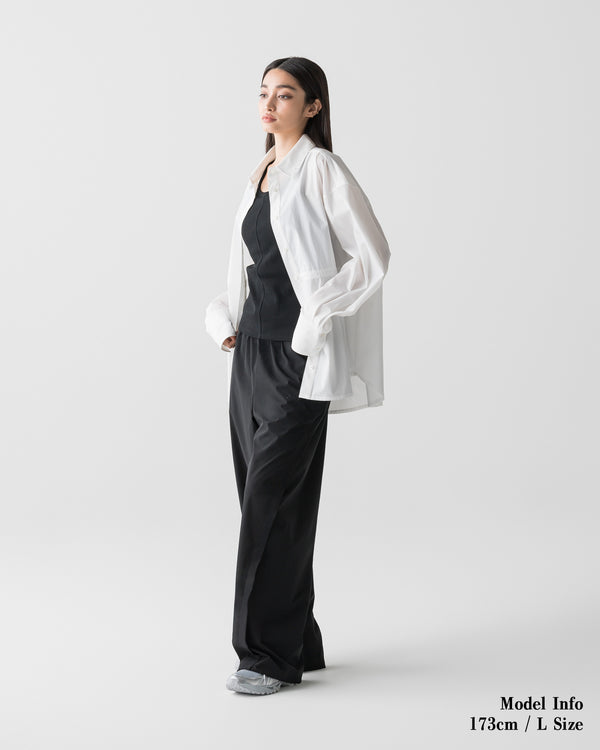 CRONOS WOMEN UV STRETCH PANTS 【BLACK】