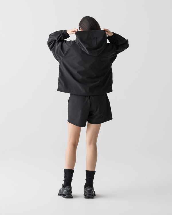 CRONOS WOMEN LIGHT STRETCH SHORTS【BLACK】