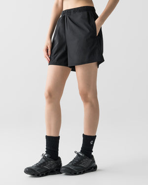 CRONOS WOMEN LOOSE RIB SOCKS【BLACK】