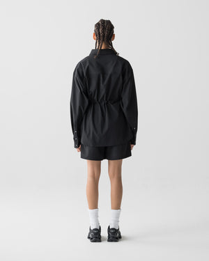 CRONOS WOMEN LIGHT STRETCH SHIRT【BLACK】