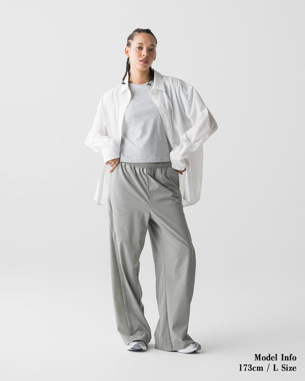 CRONOS WOMEN LIGHT STRETCH SHIRT【WHITE】