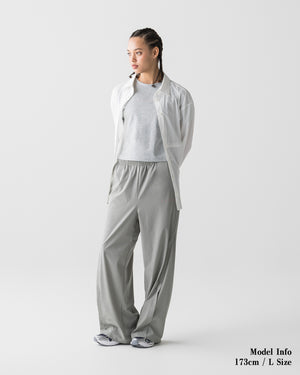 CRONOS WOMEN LIGHT STRETCH SHIRT【WHITE】