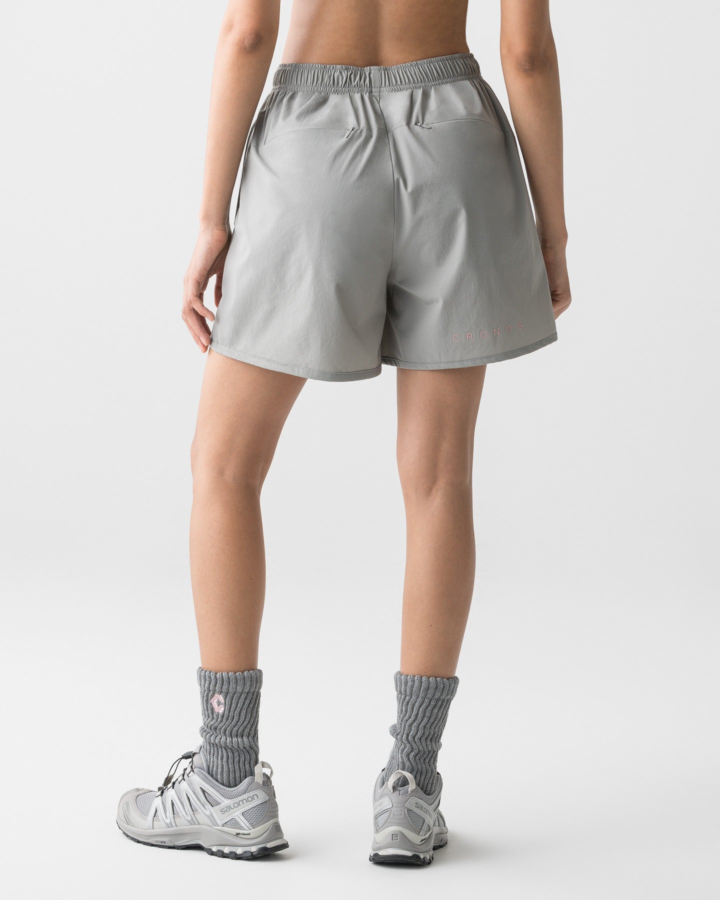 CRONOS WOMEN UV STRETCH SHORTS 【GRAY】