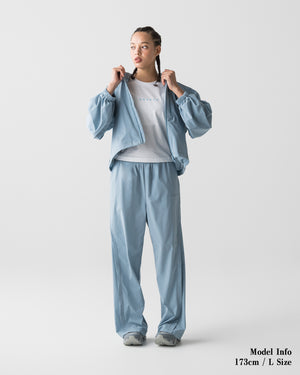 CRONOS WOMEN LIGHT STRETCH HOODIE【BLUE】
