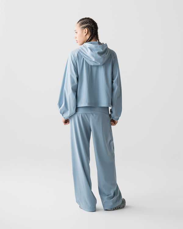 CRONOS WOMEN LIGHT STRETCH HOODIE【BLUE】
