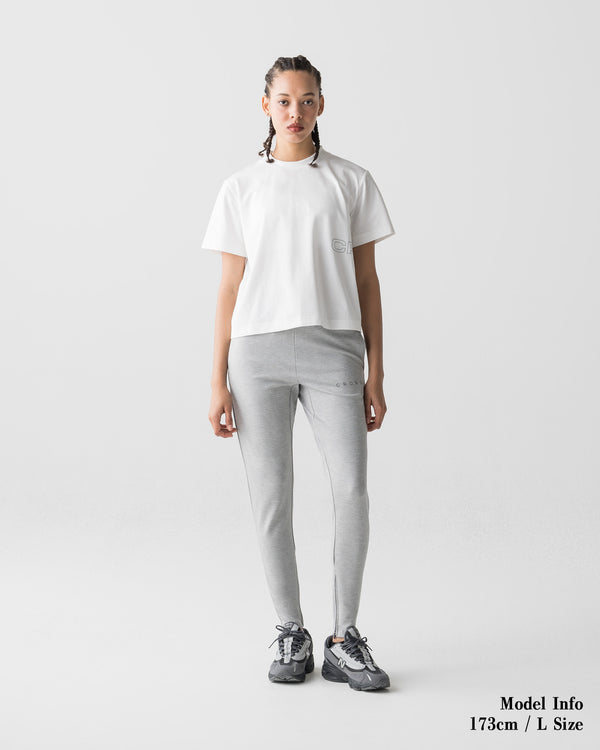 CRONOS WOMEN COOL FEEL T-SHIRTS【WHITE】