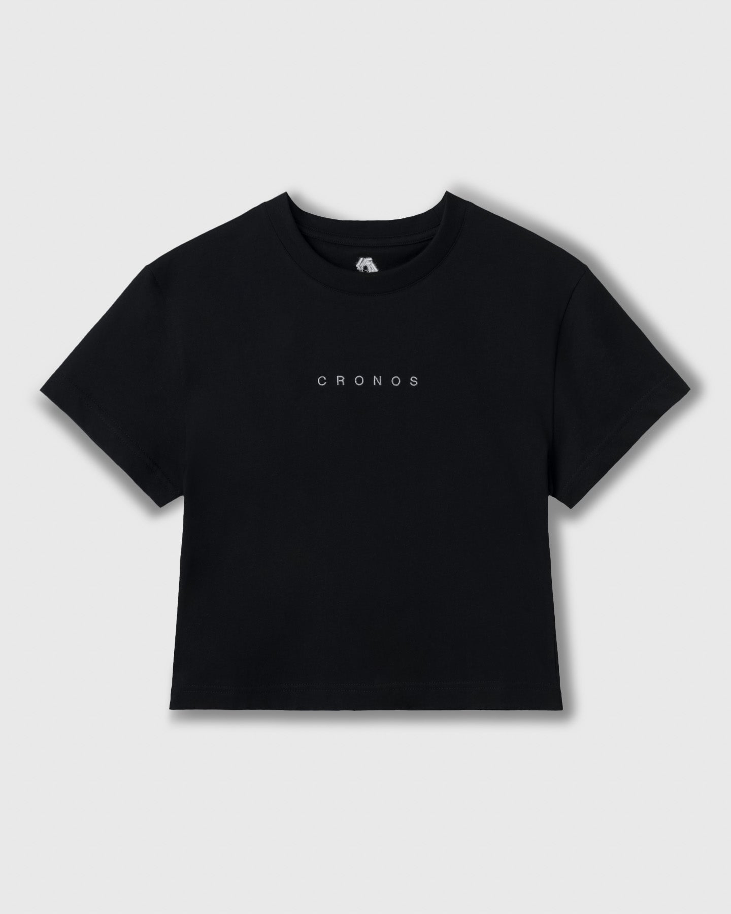 CRONOS WOMEN MINI FIT T-SHIRTS【BLACK】