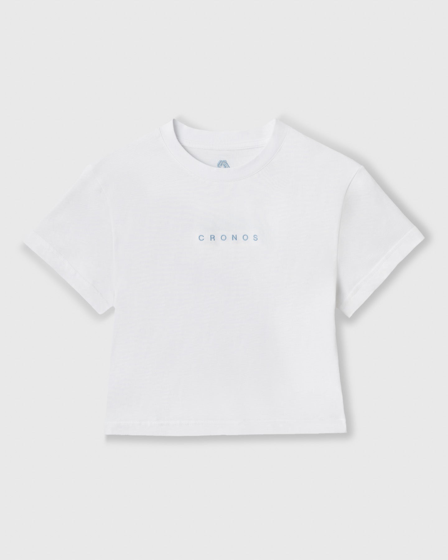 CRONOS WOMEN MINI FIT T-SHIRTS【WHITE】