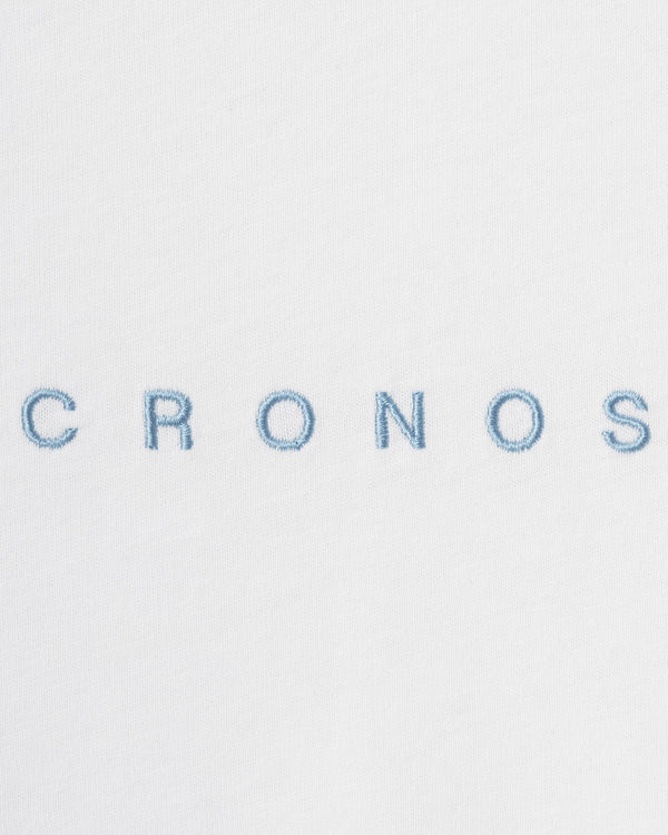 CRONOS WOMEN MINI FIT T-SHIRTS【WHITE】