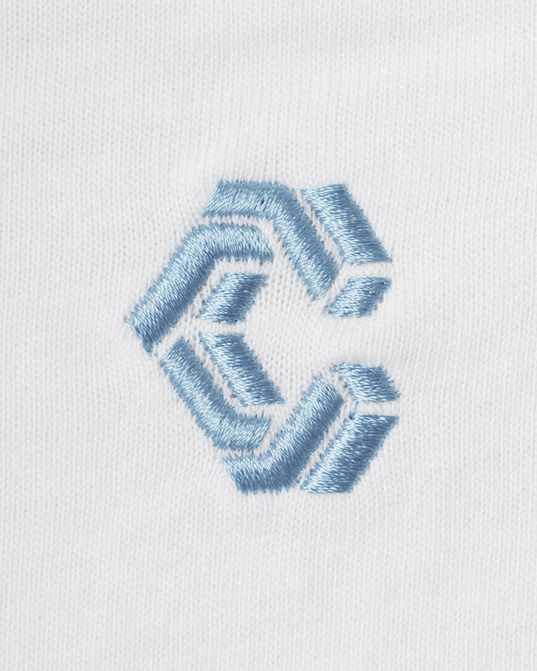 CRONOS WOMEN MINI FIT T-SHIRTS【WHITE】