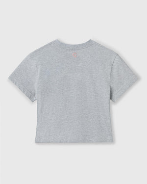 CRONOS WOMEN MINI FIT T-SHIRTS【GRAY】