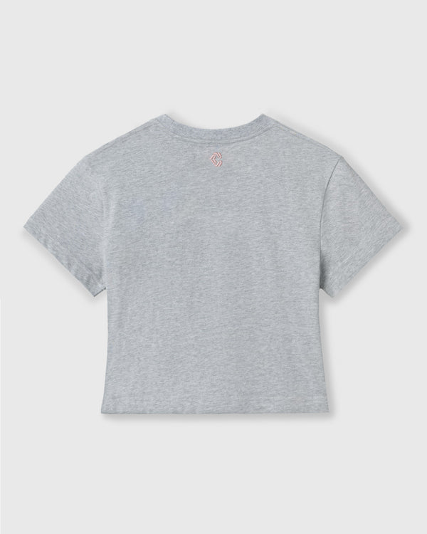 CRONOS WOMEN MINI FIT T-SHIRTS【GRAY】