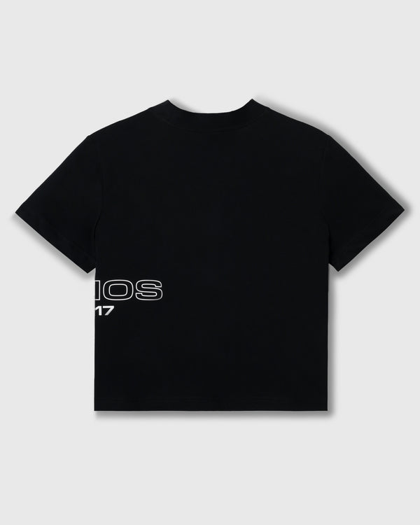 CRONOS WOMEN COOL FEEL T-SHIRTS【BLACK】