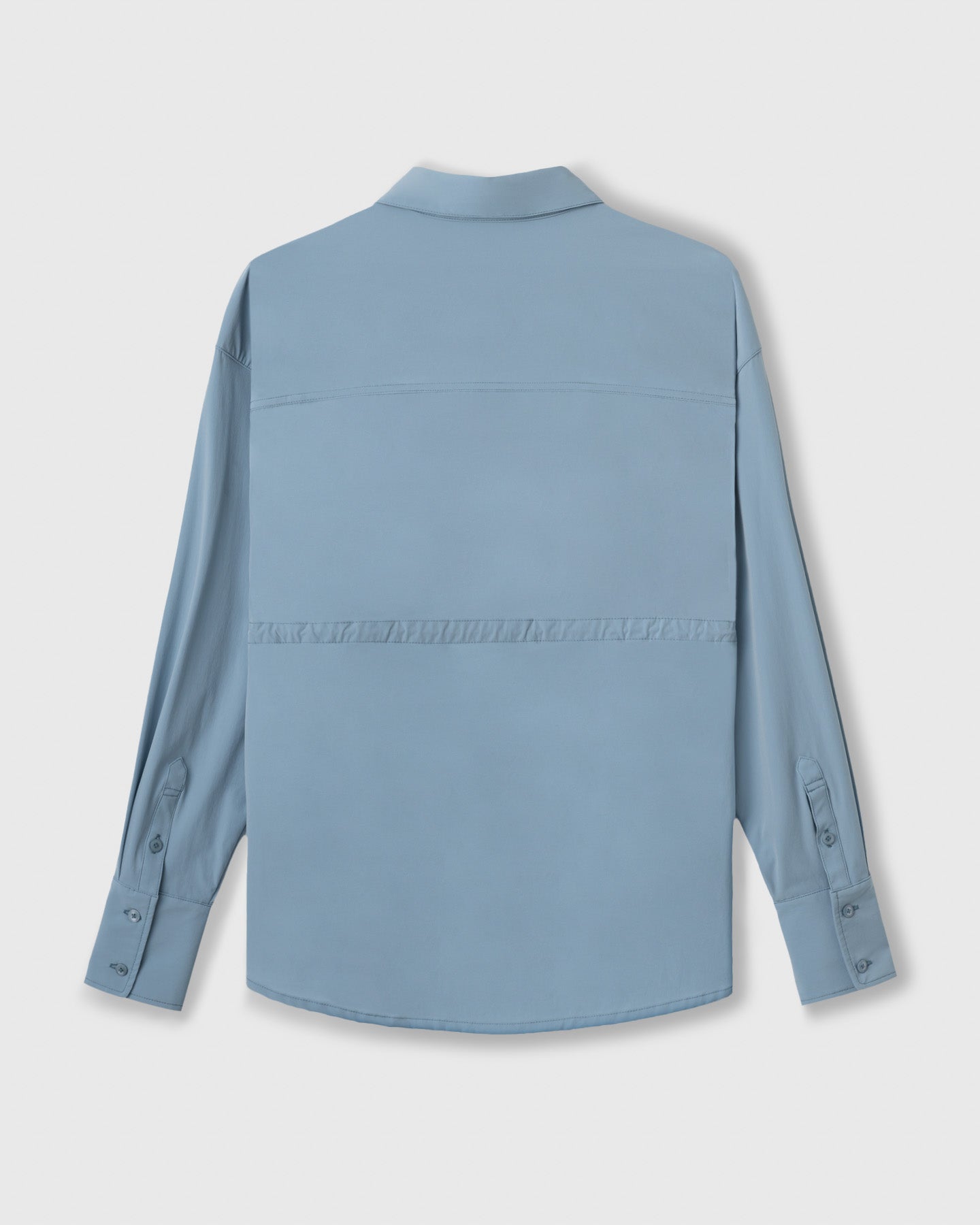 CRONOS 水色sサイズ CRONOS WOMEN LIGHT STRETCH SHIRT【BLUE】