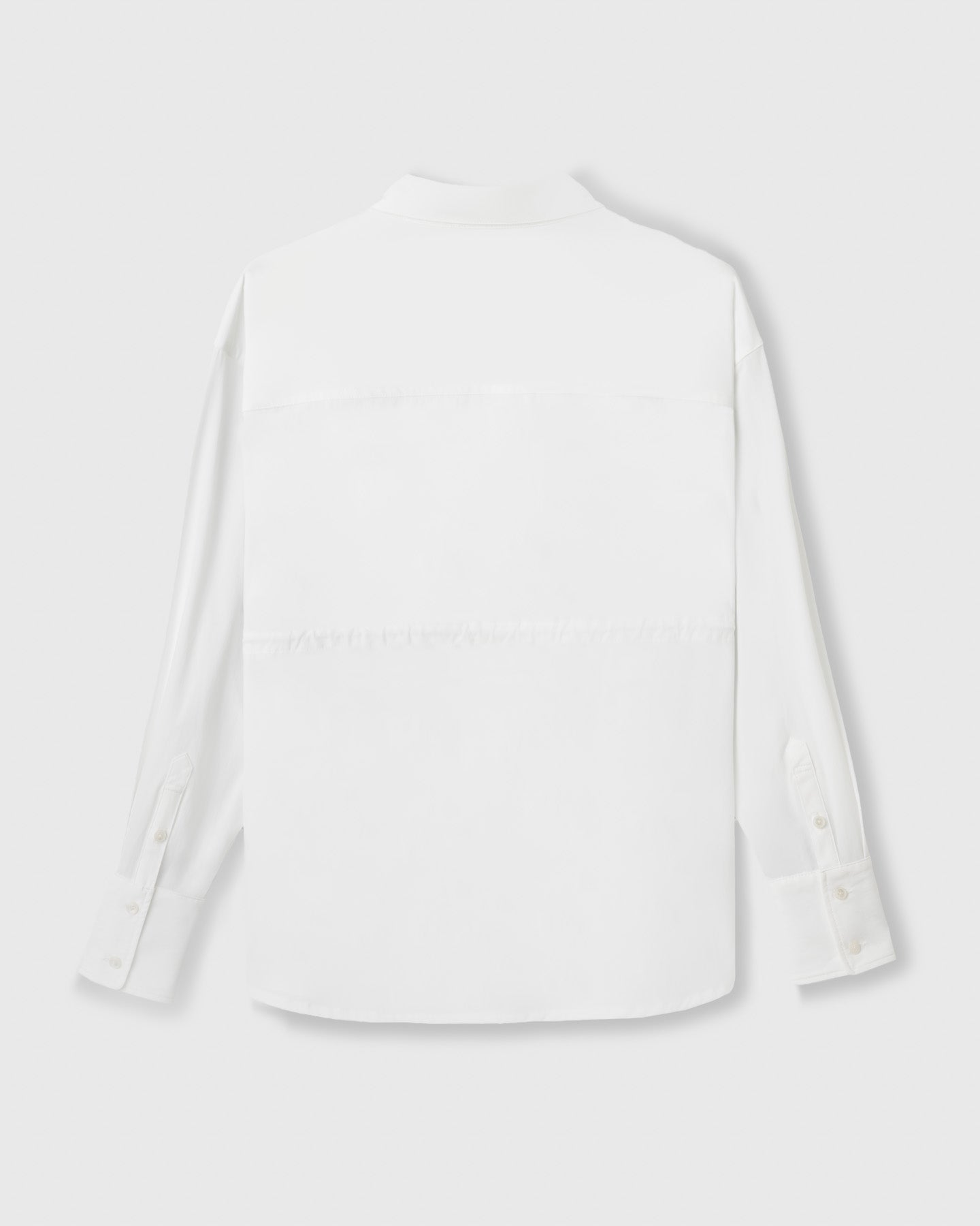 CRONOS WOMEN LIGHT STRETCH SHIRT【WHITE】