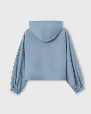 CRONOS WOMEN LIGHT STRETCH HOODIE【BLUE】