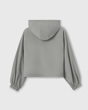 CRONOS WOMEN LIGHT STRETCH HOODIE【GRAY】