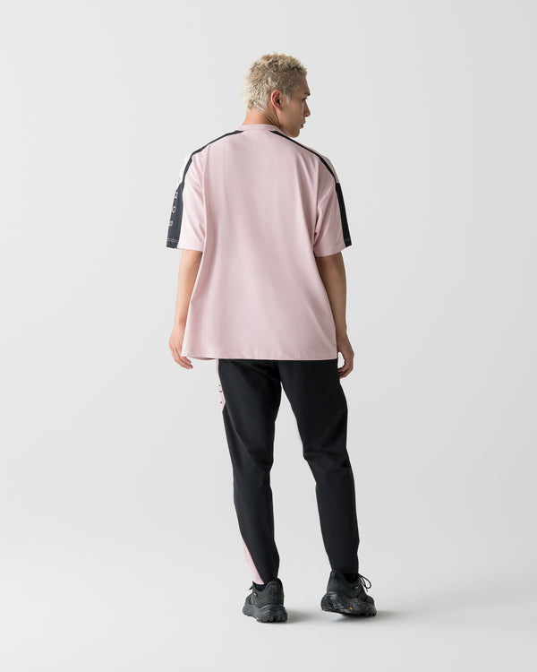 CRONOS COOL SIDE LINE JOGGER PANTS【BLACK×PINK】