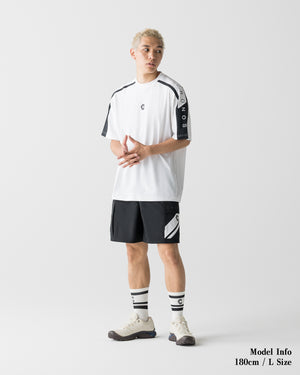CRONOS SWITCH LINE CARGO SHORTS【BLACK】