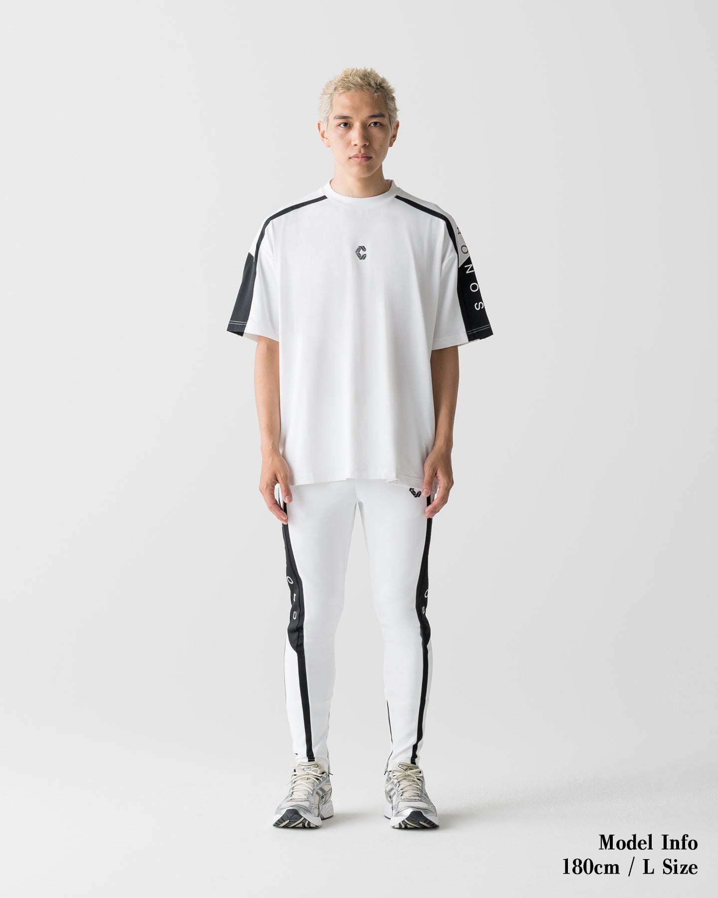 CRONOS COOL ACTIVE S/S TEE【WHITE】