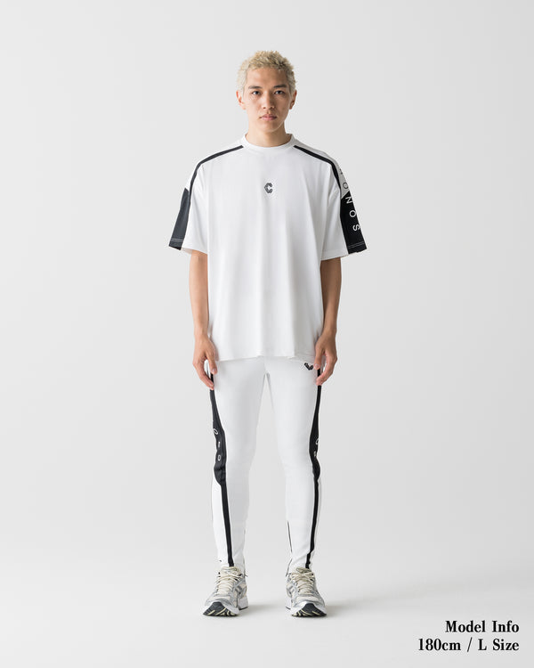 CRONOS COOL ACTIVE S/S TEE【WHITE】