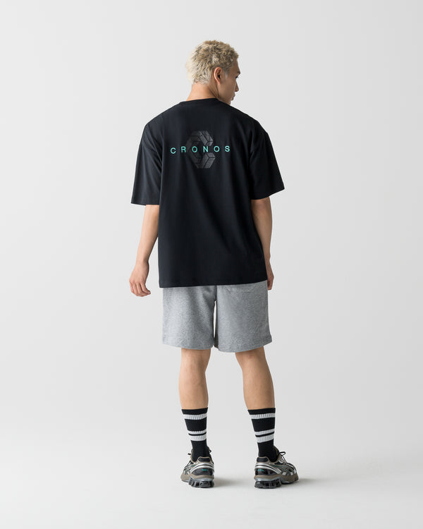 CRONOS BASIC SWEAT SHORTS【M.GRAY】