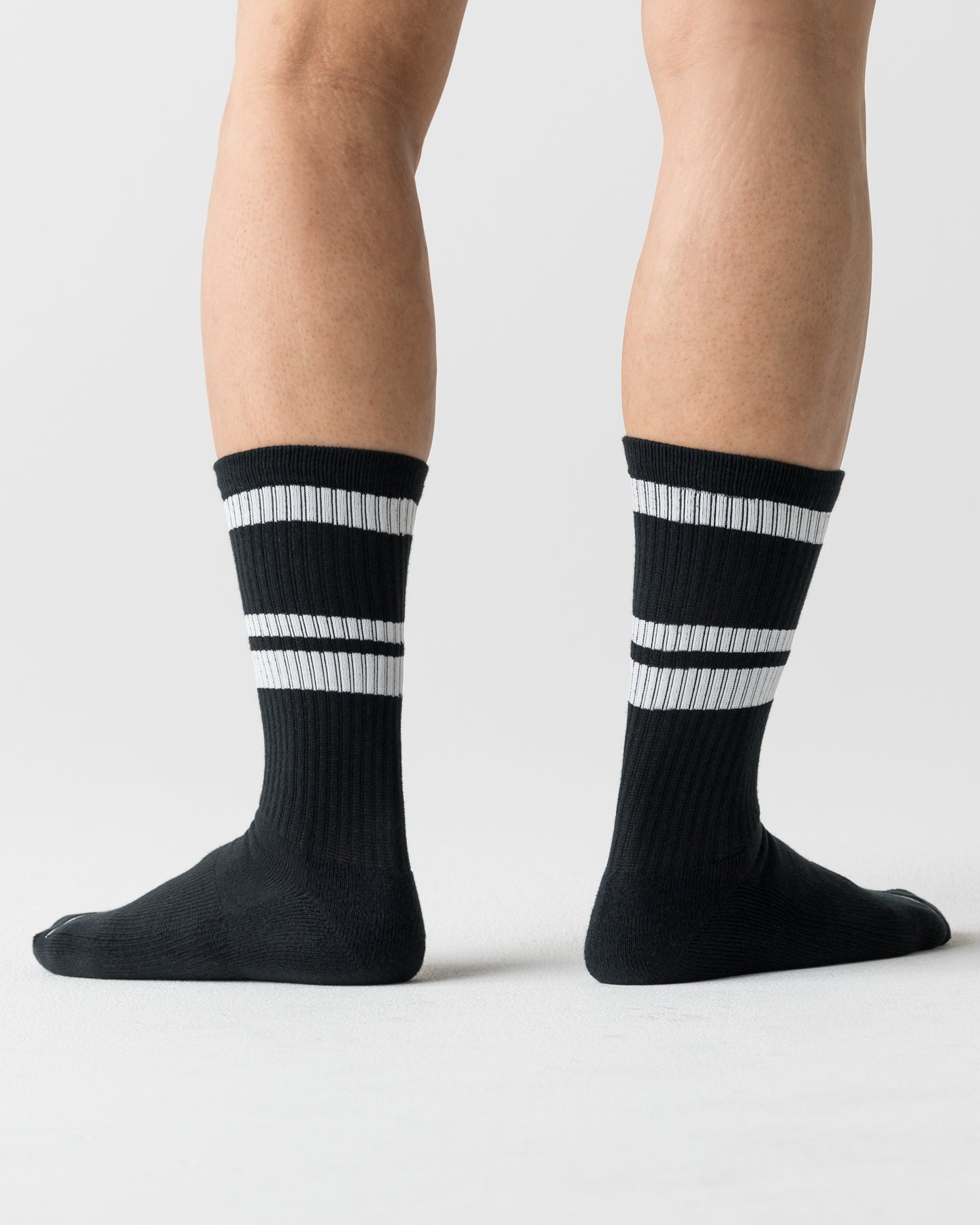 CRONOS LOGO LINE SOCKS【BLACK】