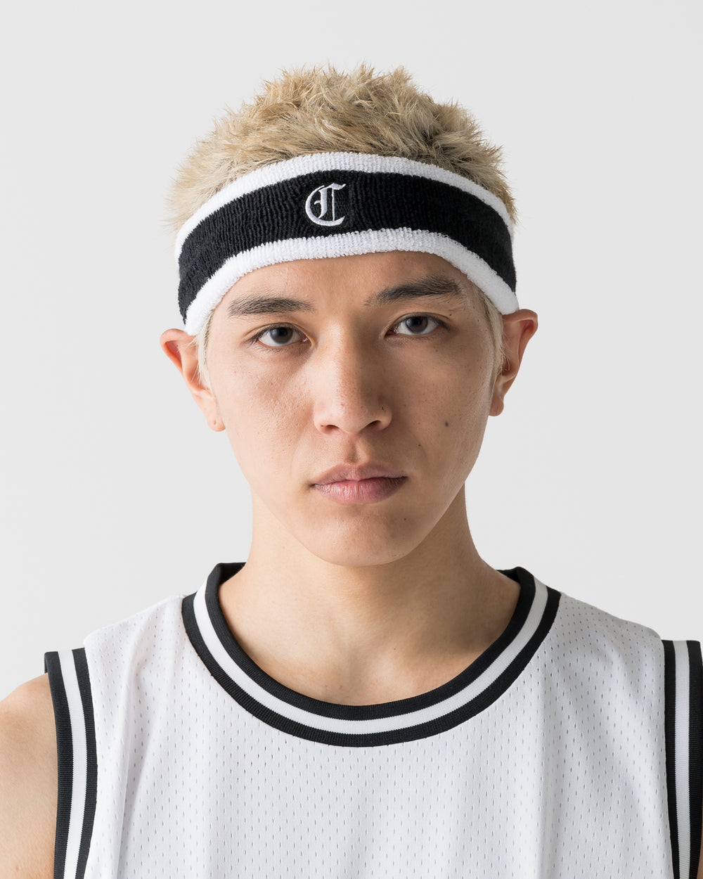 CRONOS PERFORMANCE HEAD BAND【BLACK×WHITE】