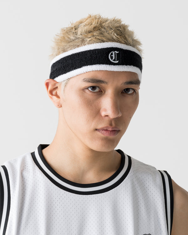 CRONOS PERFORMANCE HEAD BAND【BLACK×WHITE】
