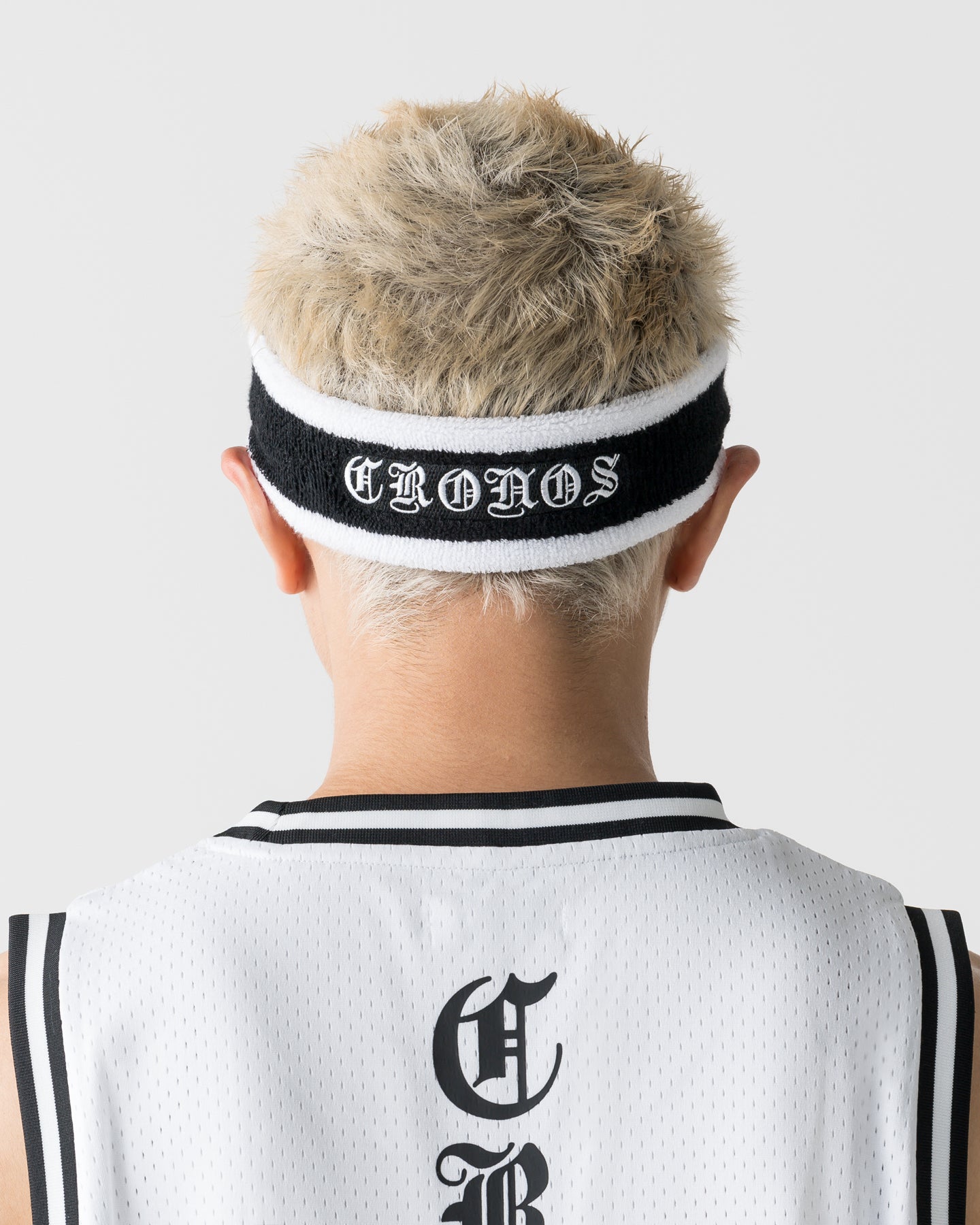 CRONOS PERFORMANCE HEAD BAND【BLACK×WHITE】