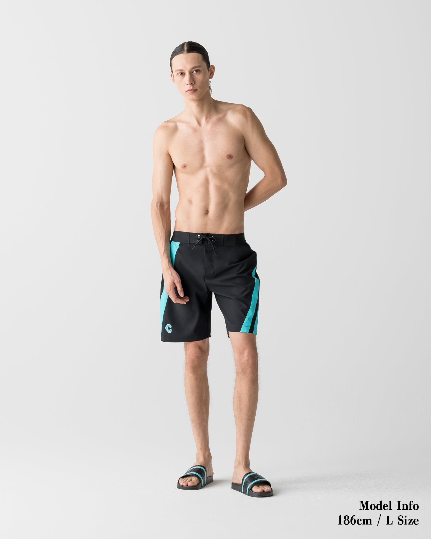 CRONOS LIGHT COMPETITION SHORTS【BLACK×T.BLUE】