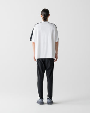 CRONOS COOL SIDE LINE JOGGER PANTS【BLACK×WHITE】