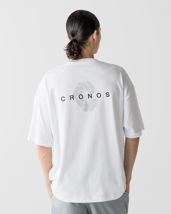 CRONOS DRY ACTIVE S/S TEE【WHITE】