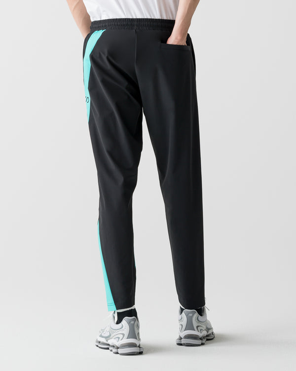 CRONOS COOL SIDE LINE JOGGER PANTS【BLACK×T.BLUE】