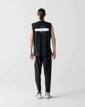 CRONOS PAINT STROKE COOL SLEEVELESS【BLACK】