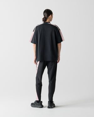 CRONOS COOL SIDE LINE JOGGER PANTS【BLACK×PINK】
