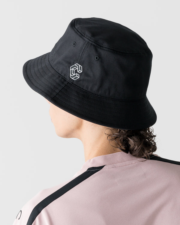 CRONOS LOOP LOGO BUCKET HAT【BLACK】