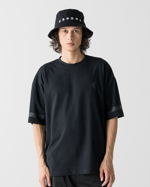 CRONOS BLACKLETTER CIRCLE S/S TEE【BLACK×GREEN】