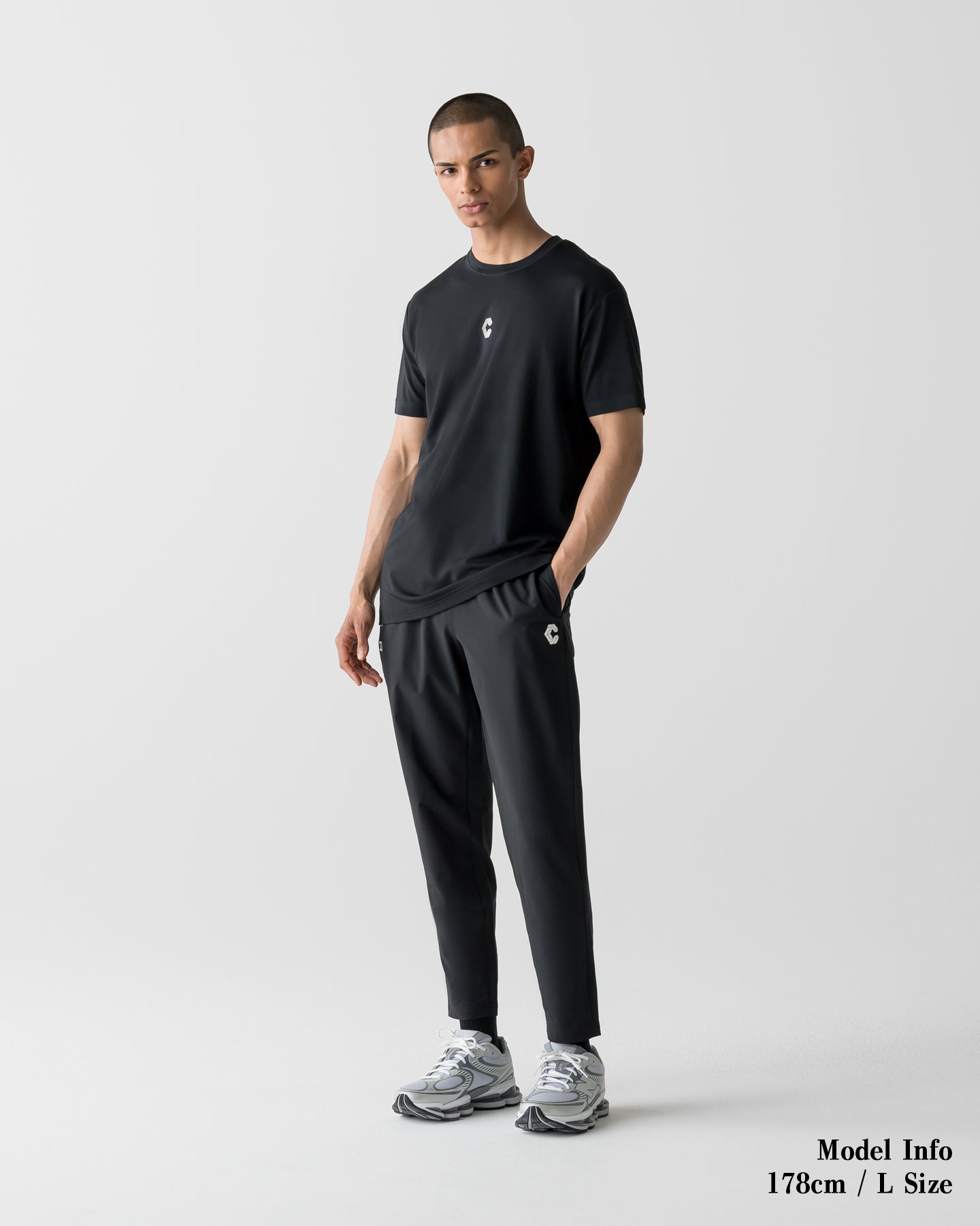 CRONOS DRY BASIC JOGGER PANTS【BLACK】
