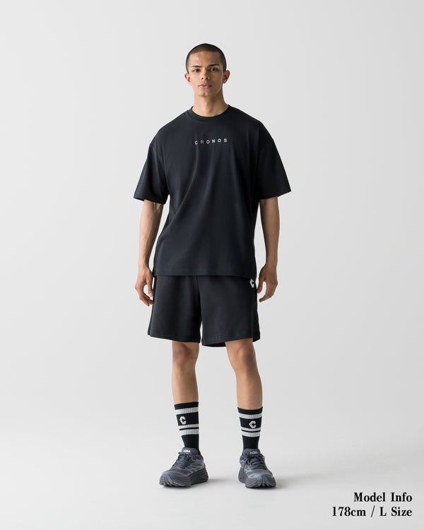 CRONOS DRY ACTIVE S/S TEE【BLACK】