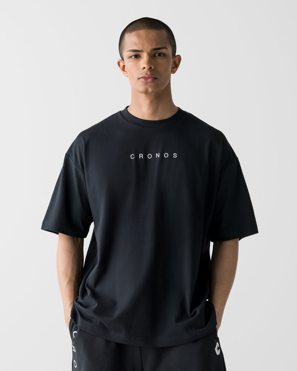 CRONOS DRY ACTIVE S/S TEE【BLACK】