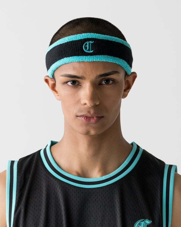 CRONOS PERFORMANCE HEAD BAND【BLACK×T.BLUE】