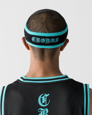 CRONOS PERFORMANCE HEAD BAND【BLACK×T.BLUE】