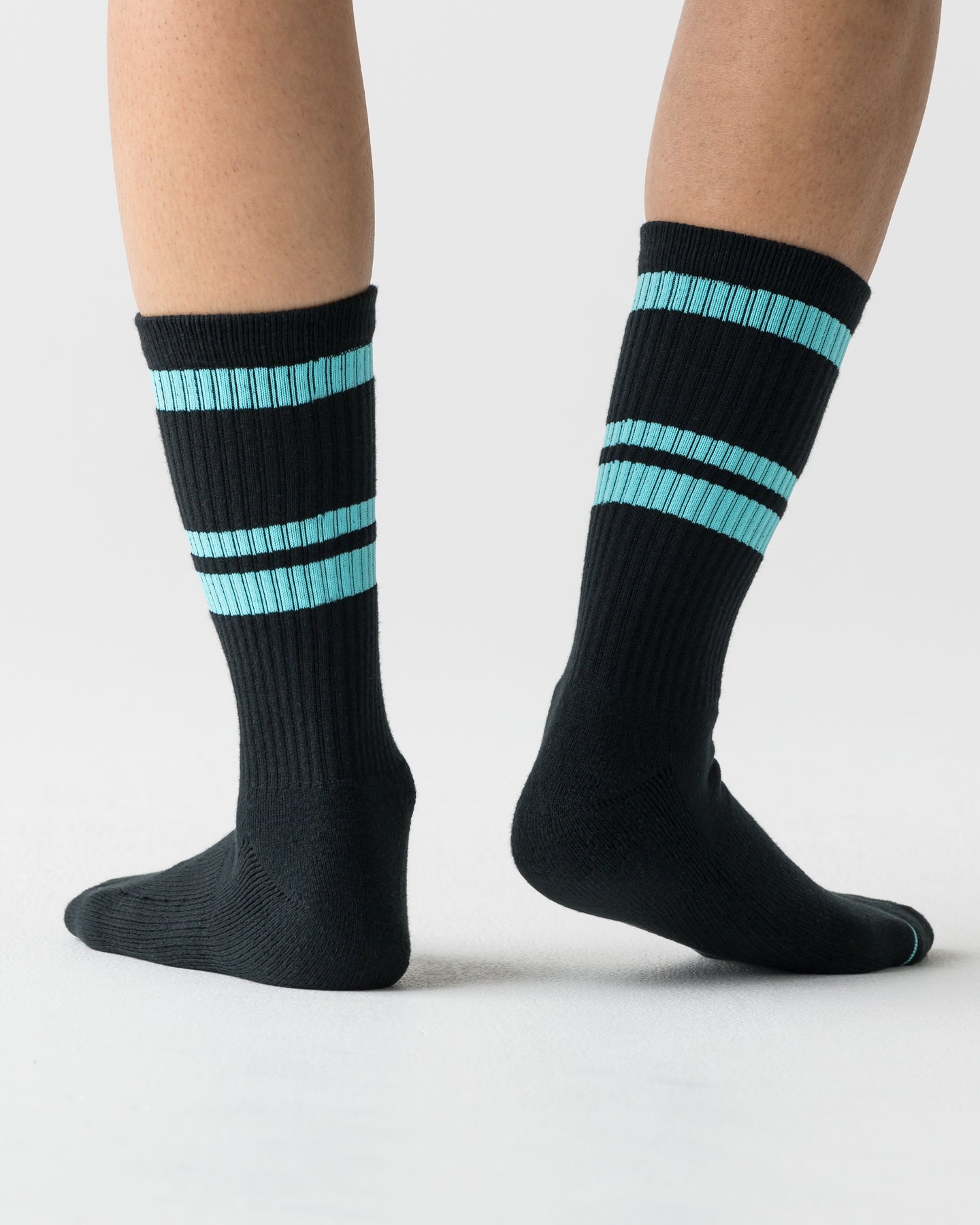 CRONOS LOGO LINE SOCKS【T.BLUE】
