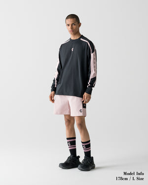 CRONOS AIRFLOW BOX LOGO SHORTS【PINK】