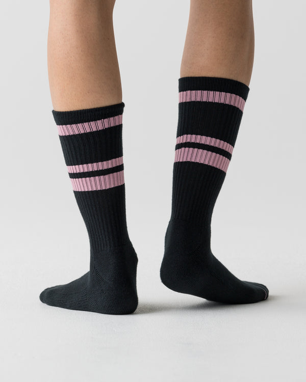 CRONOS LOGO LINE SOCKS【PINK】