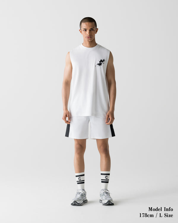 CRONOS COOL ACTIVE SHORTS【WHITE】