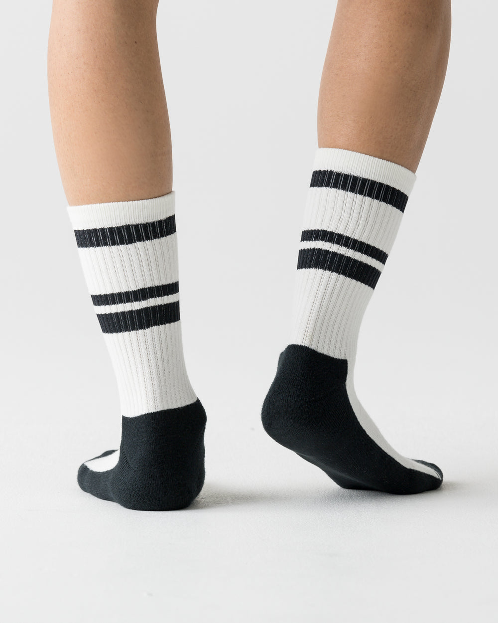 CRONOS LOGO LINE SOCKS【WHITE】