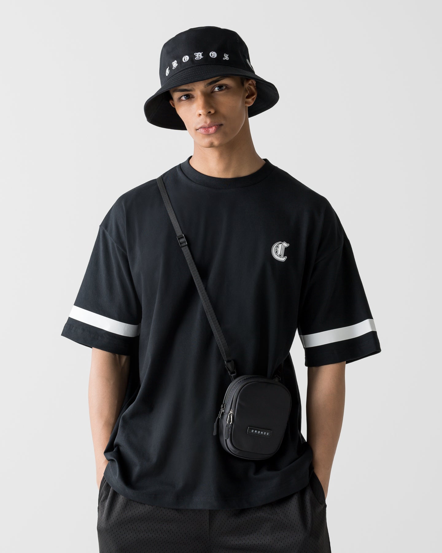 CRONOS compact shoulder BAG【BLACK】 CRONOS COMPACT UTILITY BAG [BLACK]